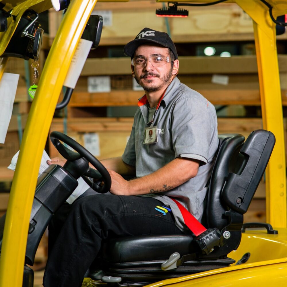 Employees working in Guaiba manufacturing